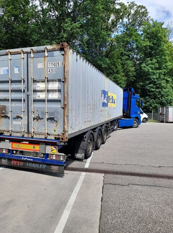 Containerbeladung nach Léo/ Burkina Faso 25.06.2021
